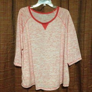 3/4 sleeve tee by Woman Within size 22/24